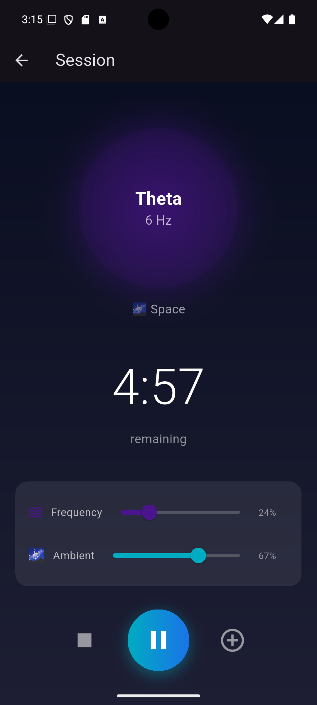Binaural Beats screenshot 1
